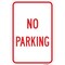 Signmission No Parking, Heavy-Gauge Aluminum Rust Proof Parking Sign, 12" x 18", A-1218-24991 A-1218-24991 - alternate 1